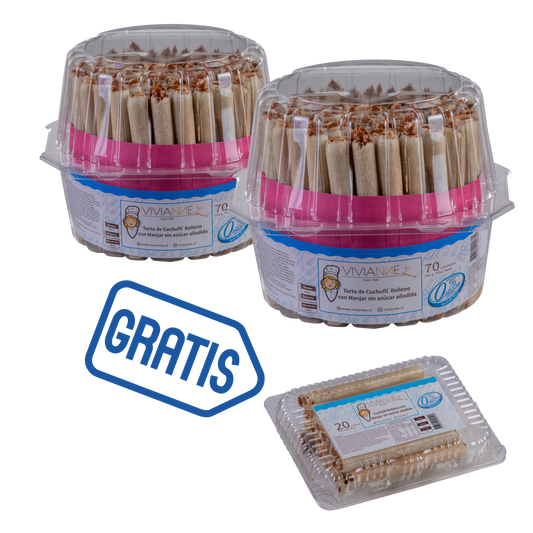 Pack Especial Tortas Sin Azúcar Añadida🩵