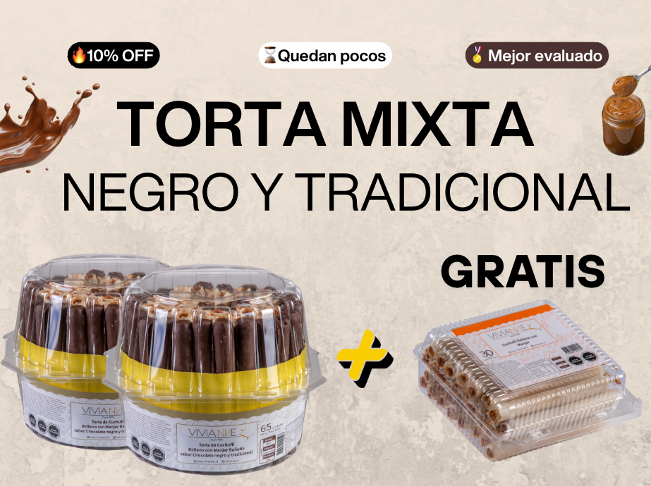 Pack Especial Torta Mixta 🍯🍫