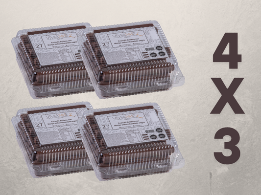 Pack 4x3 Cuchuflís Chocolate Negro 🍫 – Llévate 4 bandejas de 27 unidades al precio de 3