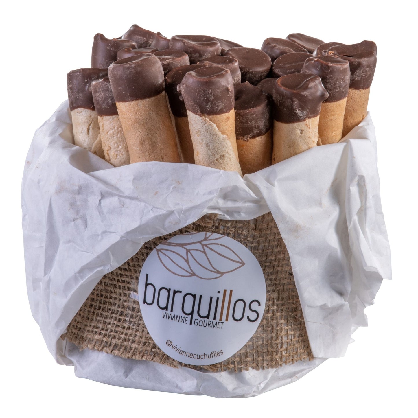 Torta de barquillos 25 unidades