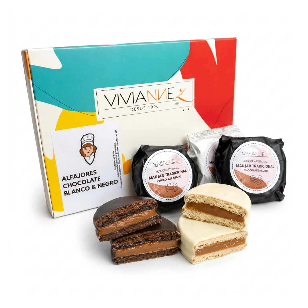Caja de alfajores mixtos - 6 unidades