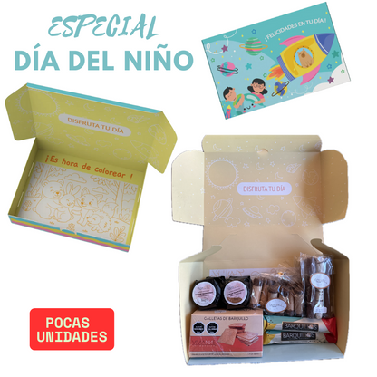 🧸🎉 Box Día del Niño – ¡Pura dulzura y diversión! 🚀🍫