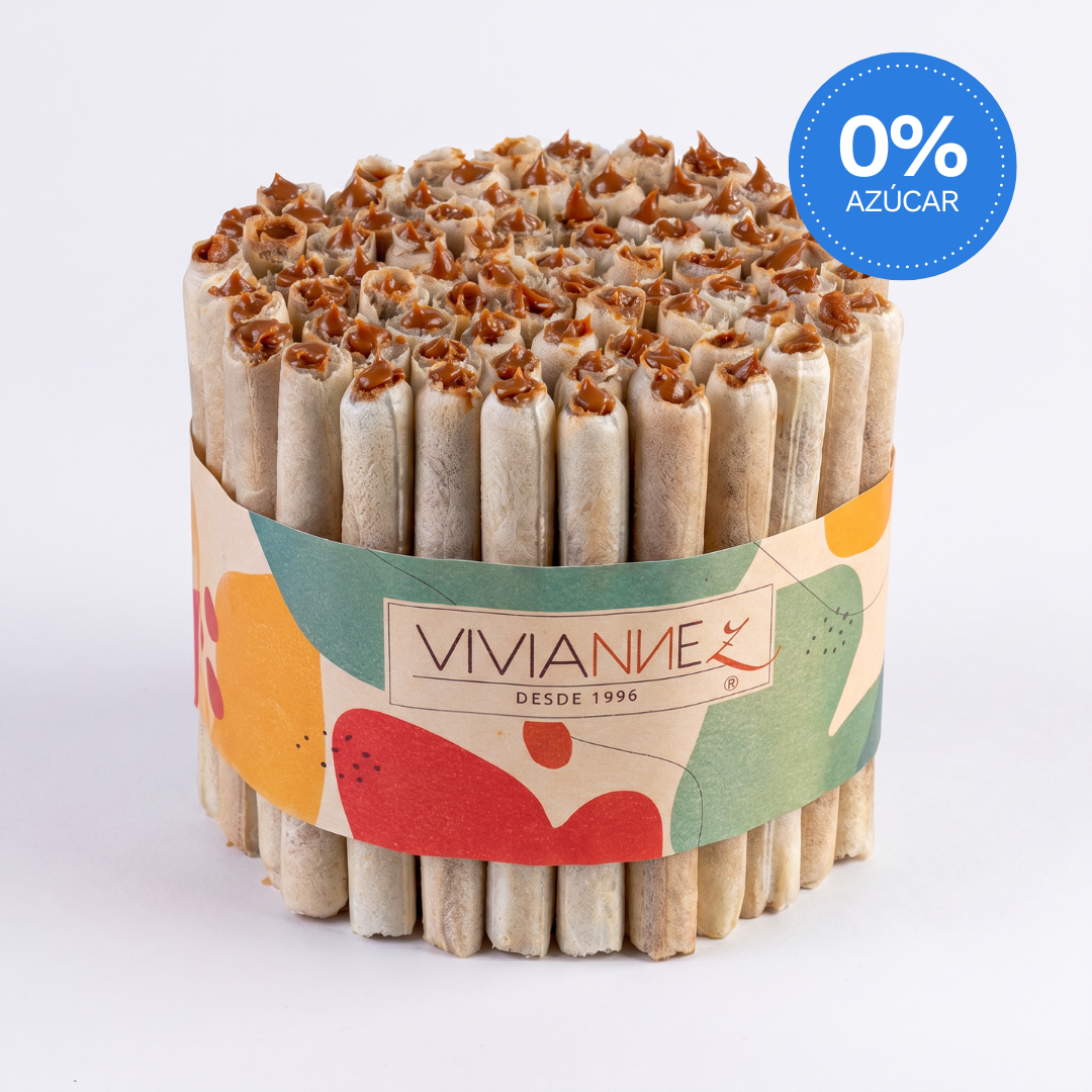 Torta de cuchuflís sin azúcar añadida - 70 unidades