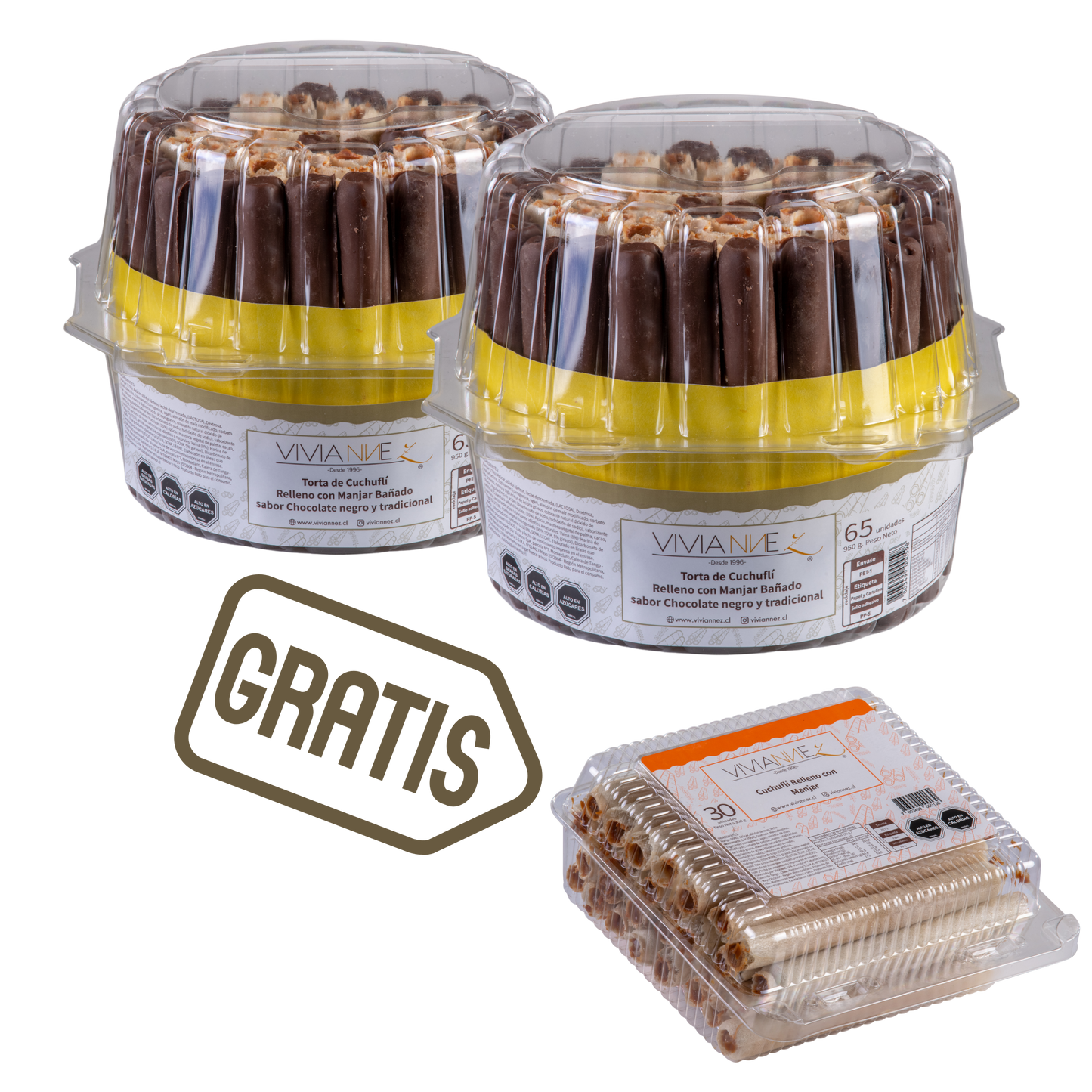 Pack Especial Torta Mixta 🍯🍫