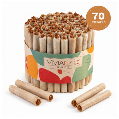 Torta de cuchuflís tradicional - 70 unidades
