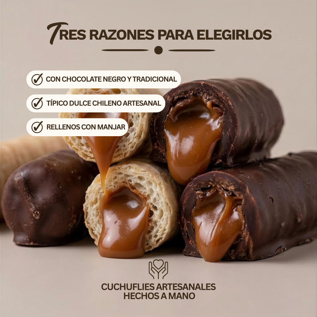Pack especial torta de cuchuflís mixta - 2 tortas + regalo