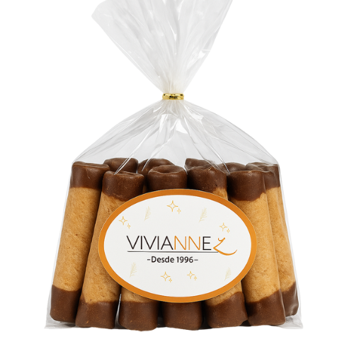Barquillos Medianos con Manjar y Chocolate – Formato Ideal para Compartir