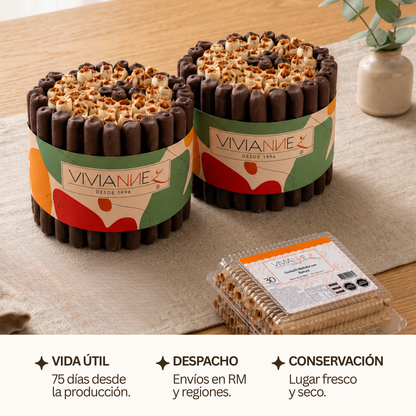 Pack especial torta de cuchuflís mixta - 2 tortas + regalo