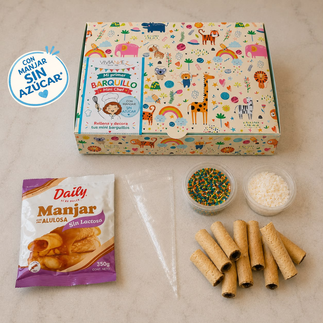 Kit Mini Chef Día del Niño | Manjar Sin Azúcar 👨‍🍳