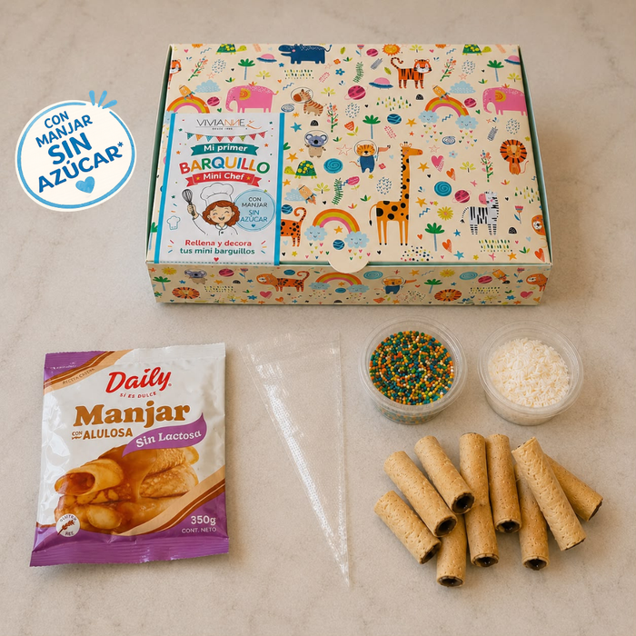 Kit Mini Chef Día del Niño | Manjar Sin Azúcar 👨‍🍳